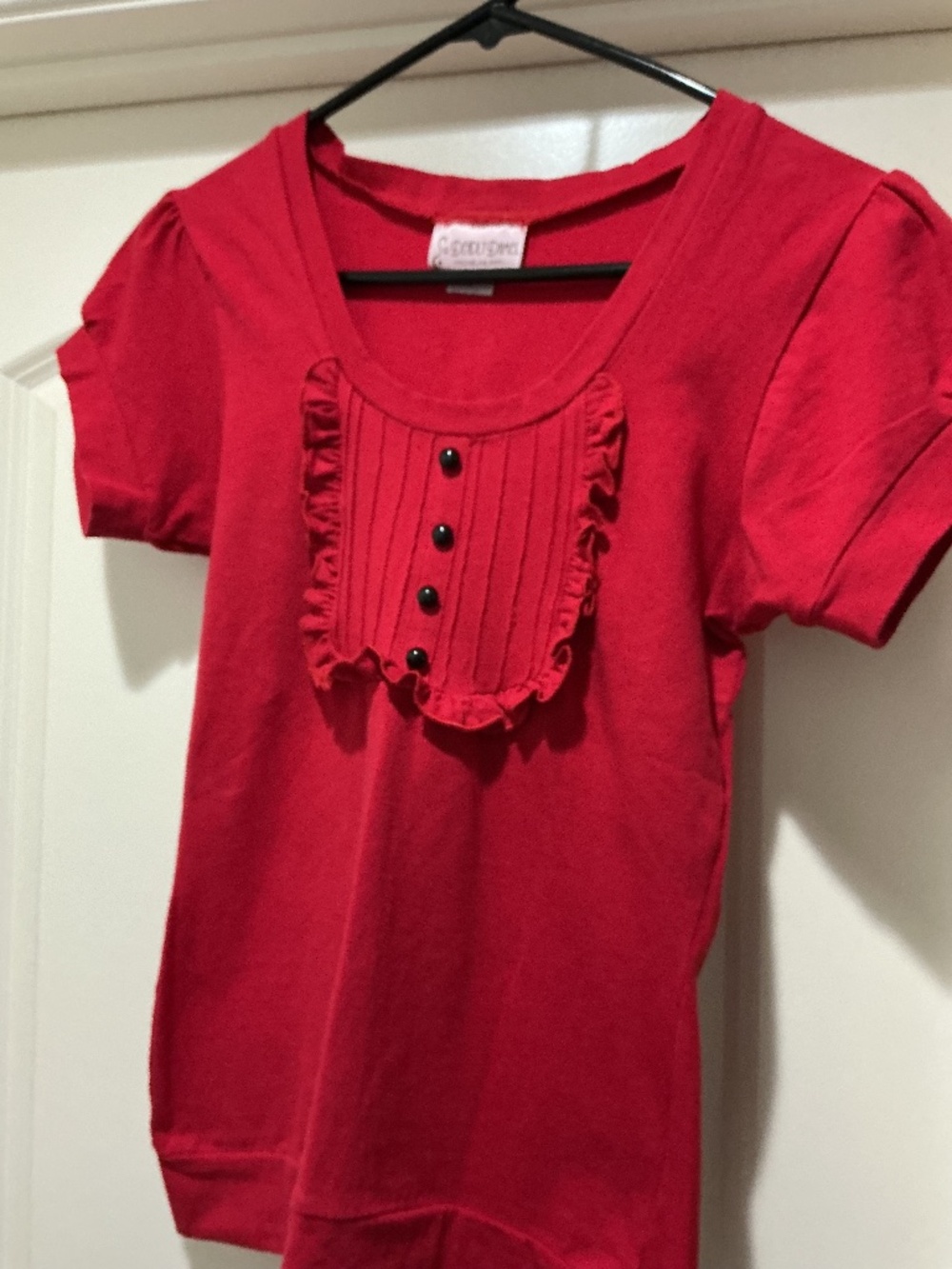 EUC Deadly Dames Pinup Girl Clothing Blouse